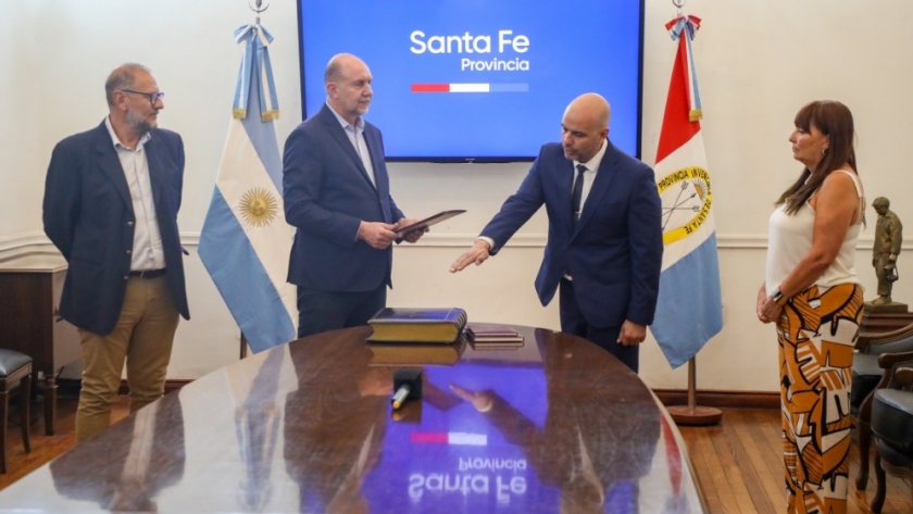 Claudio Brilloni asumió como nuevo Ministro de Seguridad de la provincia