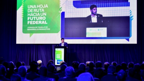 Kicillof en la apertura de la Jornada de Trabajo de Desarrollo Productivo: el desafío de una Argentina federal