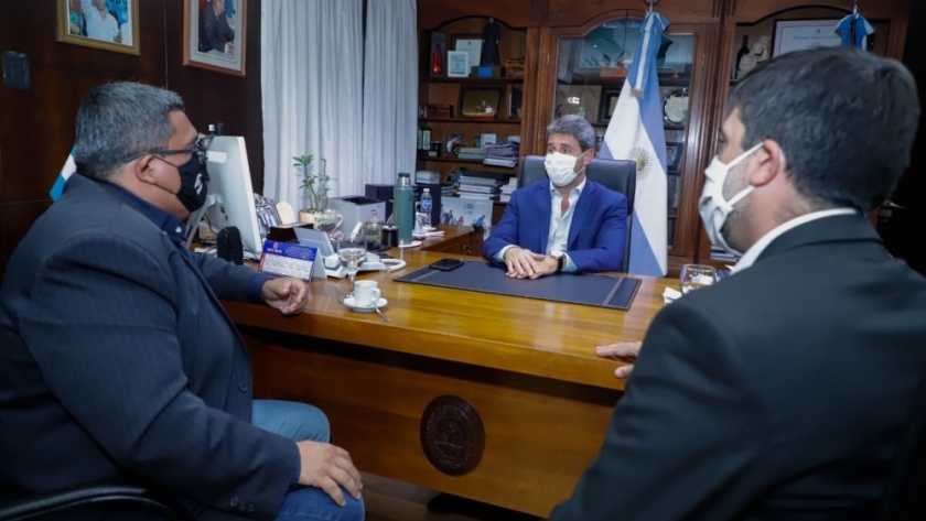 El Gobernador recibió al secretario general de Asijemin