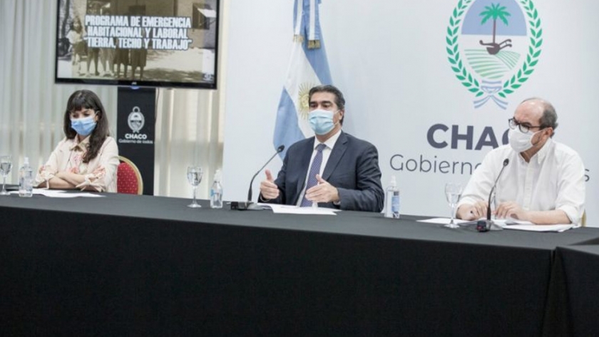 El gobierno presentó el programa de emergencia habitacional y laboral "Tierra, techo y trabajo"