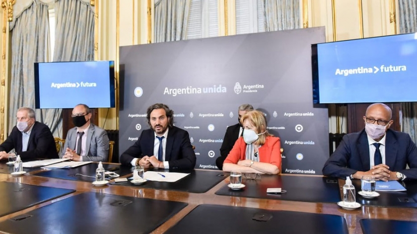 Del Bono participó junto a Santiago Cafiero en el cierre de las propuestas del programa "Argentina Futura"