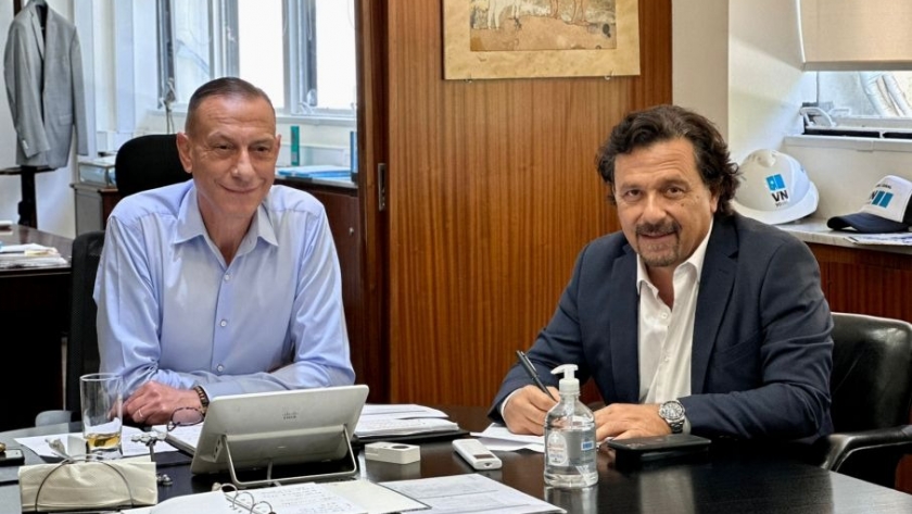 El Gobernador y el Administrador de Vialidad Nacional analizaron la marcha de obras viales