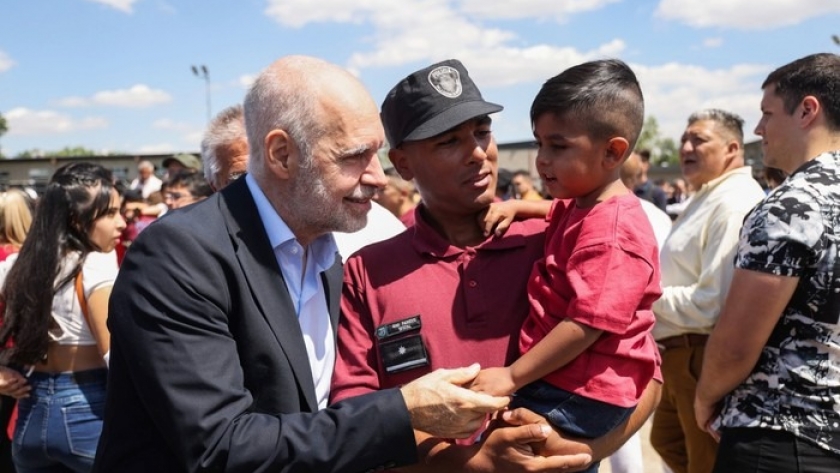 El Jefe de Gobierno participó del egreso de 480 cadetes de la Policía de la Ciudad