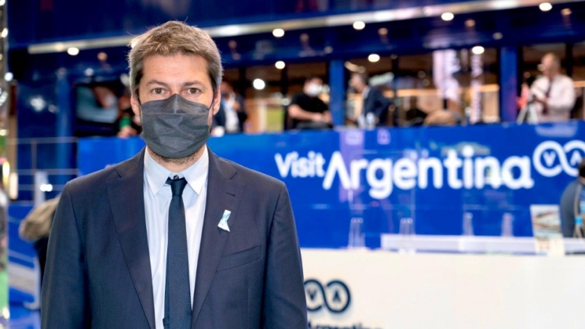 Lammens en la inauguración de FITUR en España