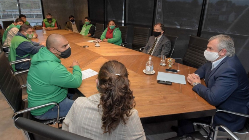 El Gobierno se reunió con los referentes de ATE de toda la provincia