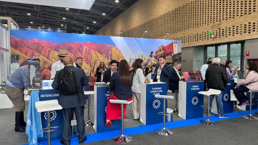 Presencia argentina en feria turística de Colombia