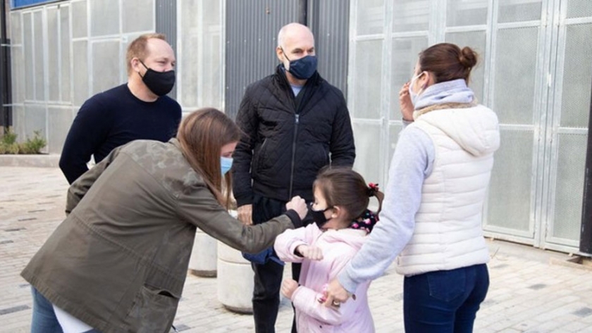 Rodríguez Larreta supervisó el avance de las obras del Barrio 31
