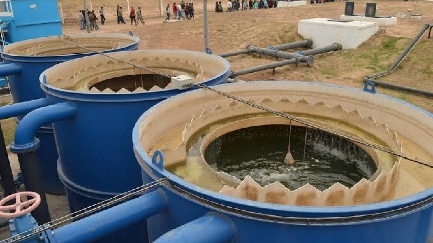 Campo Gallo construye una perforación de agua potable en zona rural