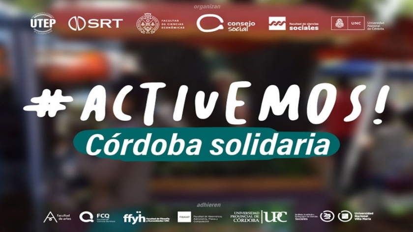 La UPC se suma a la campaña: #Activemos! Córdoba solidaria