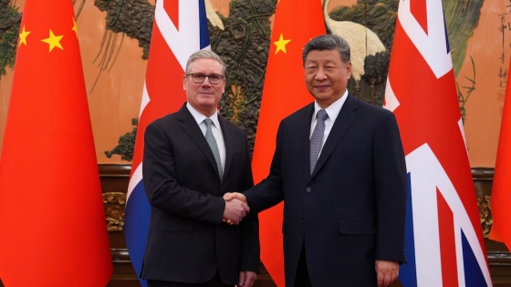 Starmer y Xi buscan relanzar la relación entre Reino Unido y China en medio de la tensión global