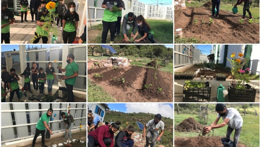 Dos escuelas de la provincia se sumaron a la iniciativa de las huertas agroecológicas