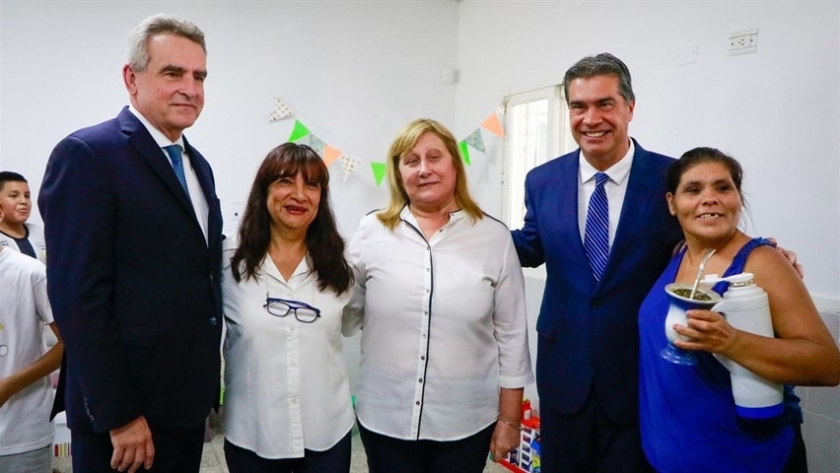 Capitanich y Rossi inauguraron obras de refacción del centro de salud mental para infancias y adolescencias de Resistencia