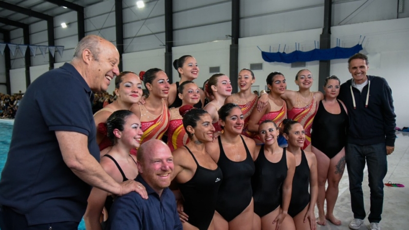 En Mar Chiquita, Katopodis inauguró el Natatorio Municipal de Santa Clara del Mar