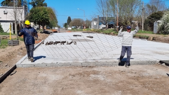 La pavimentación de la Avenida Diego Trillo avanza con obras y una inversión histórica