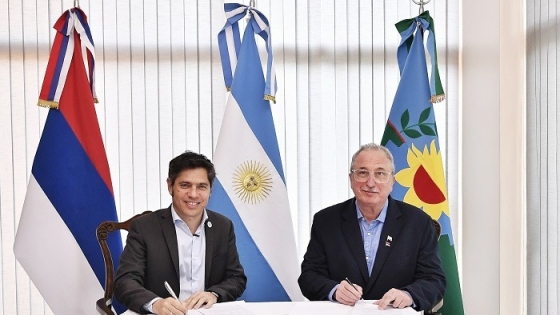 Kicillof acordó con Misiones impulsar agro e industria regional