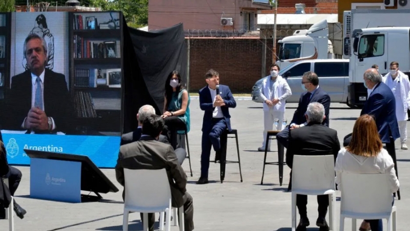 El ministro Rodríguez participó junto al Presidente y el Gobernador del anuncio de inversiones del sector frigorífico por u$s187 millones