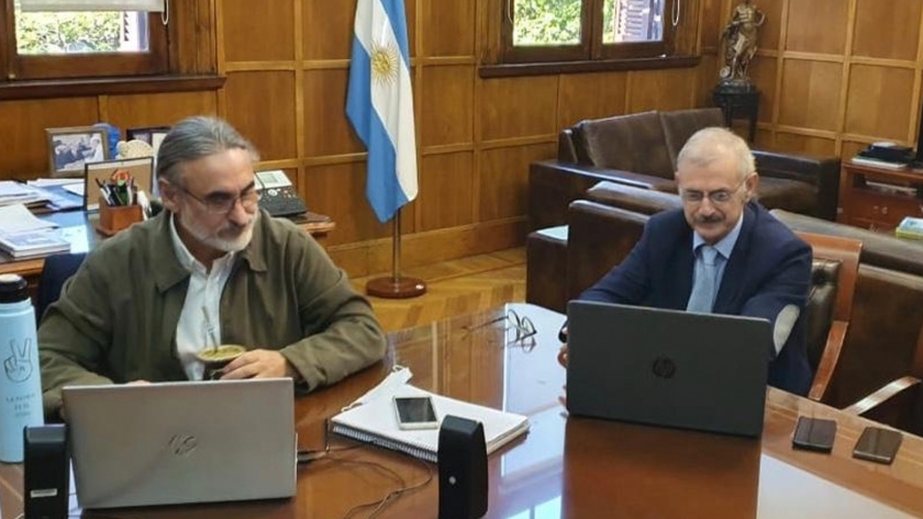 Reunión virtual de Basterra con las entidades agropecuarias