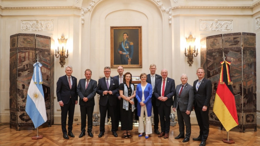 Visita de autoridades alemanas para profundizar la agenda económica y comercial
