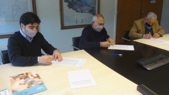Se firmó convenio marco del PROMANCA para Caleufú por un monto asignado de 700 mil pesos
