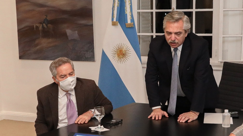 Fernández destacó el trabajo detrás de la elaboración de las leyes de Espacios Marítimos y de creación del Consejo Nacional de Malvinas