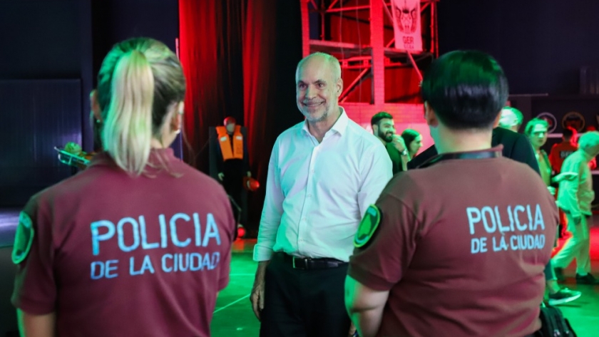 Rodríguez Larreta visitó la Expo Seguridad BA