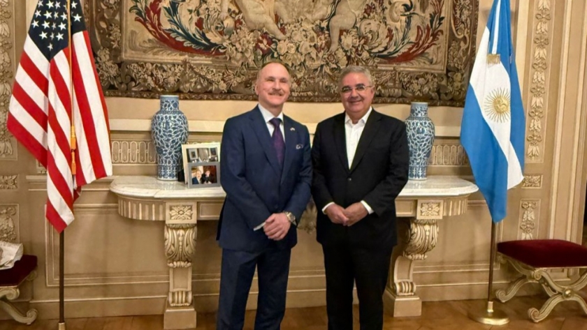 Jalil avanzó en una agenda bilateral con el embajador de EE.UU.