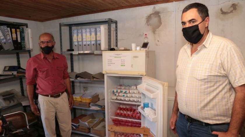 Acompañamiento permanente: Producción entregó seis mil dosis de vacunas para combatir el brote de rabia en la zona de la Leonesa