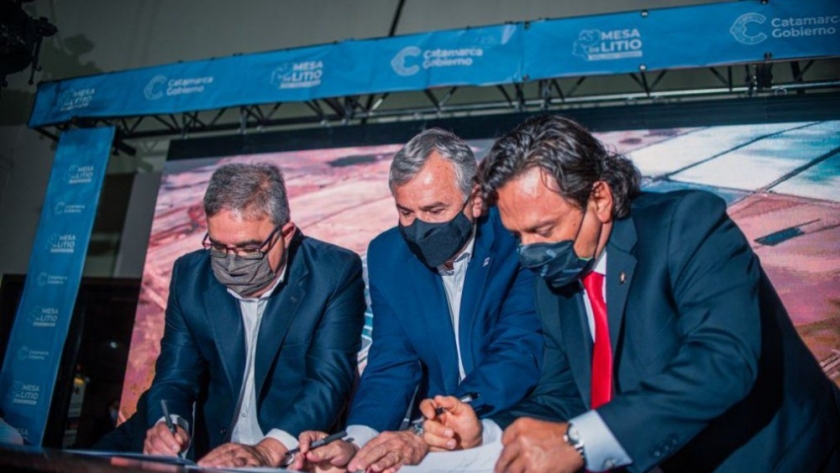 Jujuy, Salta y Catamarca crearon la Región Minera del Litio