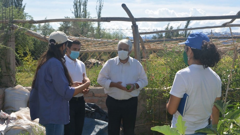 Autoridades de Producción visitaron proyectos productivos de San Martín