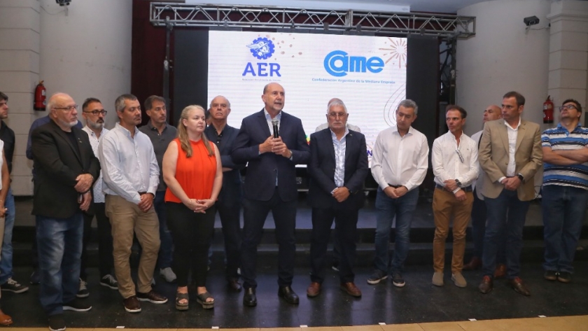 Perotti realizó un encuentro con entidades empresarias