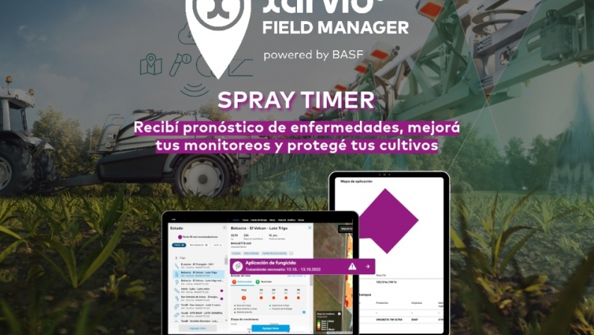 Innovación Digital en el Manejo de Enfermedades: Spray Timer de xarvio