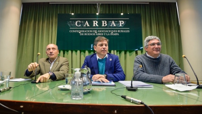 Kicillof participó de la 8° Agro Jornada Política de CARBAP