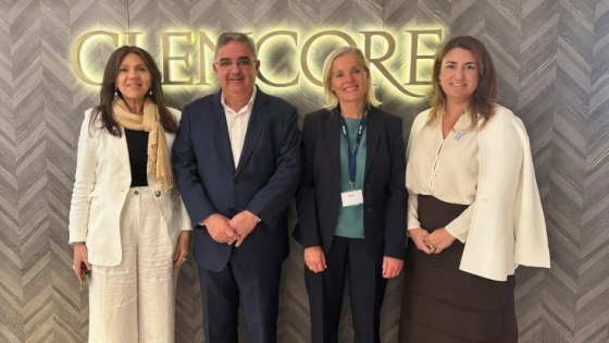 El Gobernador se reunió con autoridades de Glencore en Londres