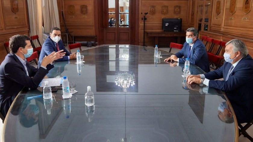 Wado de Pedro recibió a gobernadores del Norte Grande para la agenda de trabajo del Plan de Desarrollo Federal