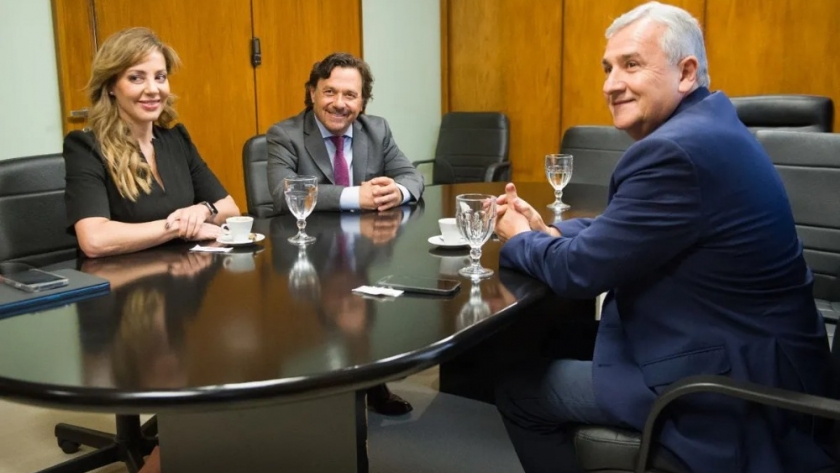 Morales y Royón se reunieron por la transformación de la matriz energética en la región