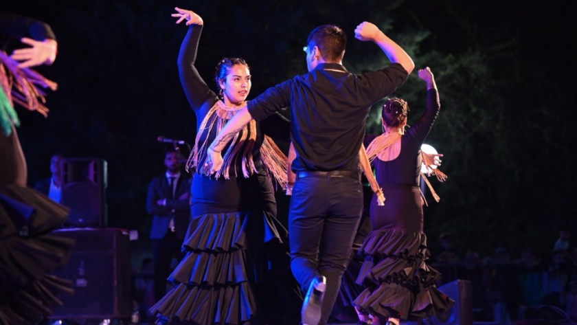 Justo Daract celebró su 116° aniversario con la Fiesta de la Vaquillona Asada con Cuero