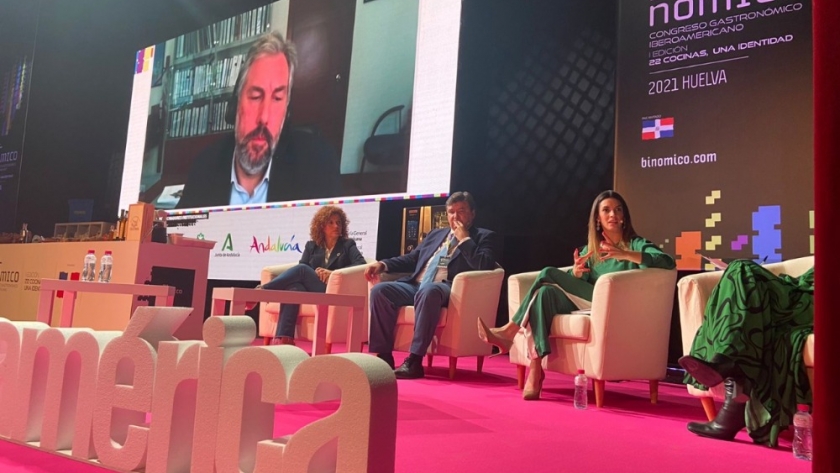 Yanina Martínez participó del Congreso Gastronómico Iberoamericano