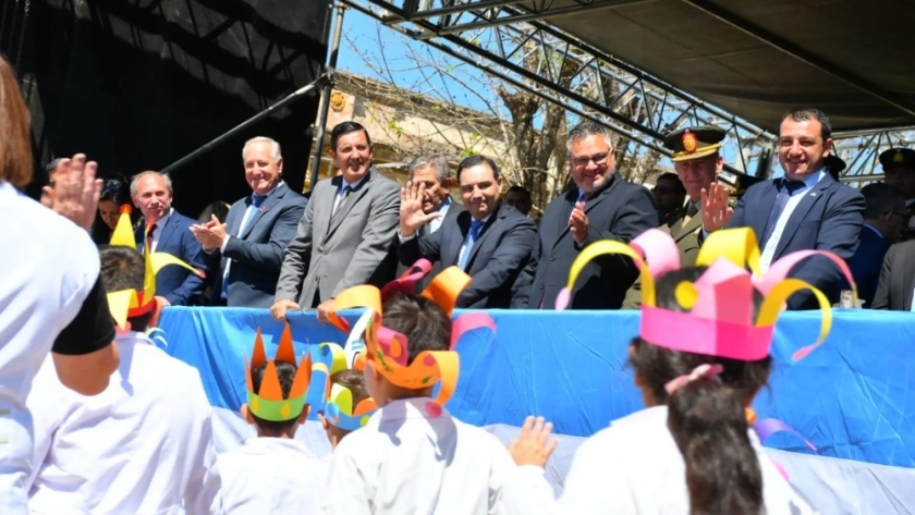En el 194º aniversario, Valdés ratificó el compromiso de acompañar el crecimiento de Monte Caseros