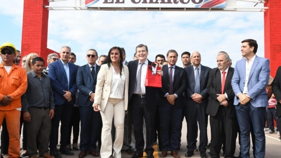 Institucional Portada El gobernador inauguró la repavimentación de la ruta 93 entre Las Termas y El Charco