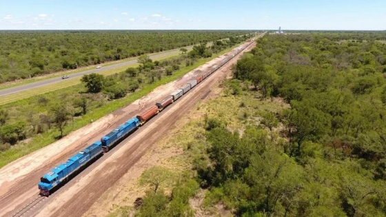 En el 1er cuatrimestre el transporte de mercadería por ferrocarril creció 27%