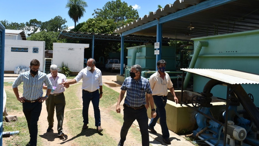 Polich visitó la CoVeSa de Paso de la Patria