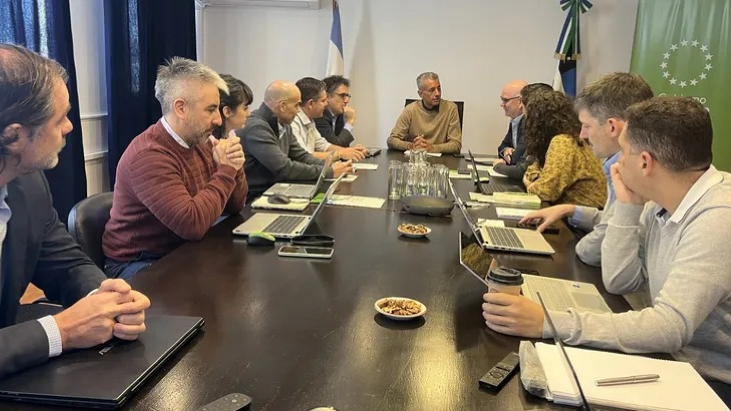 BID analiza en Río Negro proyectos para expandir el riego y reducir costos en la producción