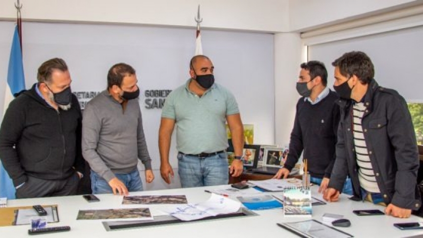 Macagno se reunió con el intendente de Villa Mercedes para impulsar el desarrollo turístico