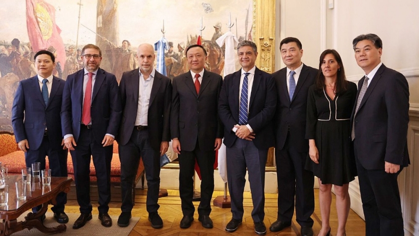 Rodríguez Larreta y Jorge Macri se reunieron con el vicealcalde de Shanghai para fortalecer lazos