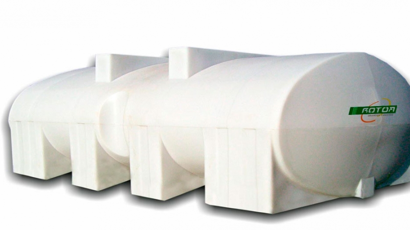 Tanque Horizontal plástico de 8.000 Lts