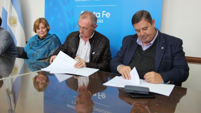 Santa Fe acordó con la UNL la actualización del estudio hidrológico ambiental para el futuro parque comercial y logístico de Santa Fe