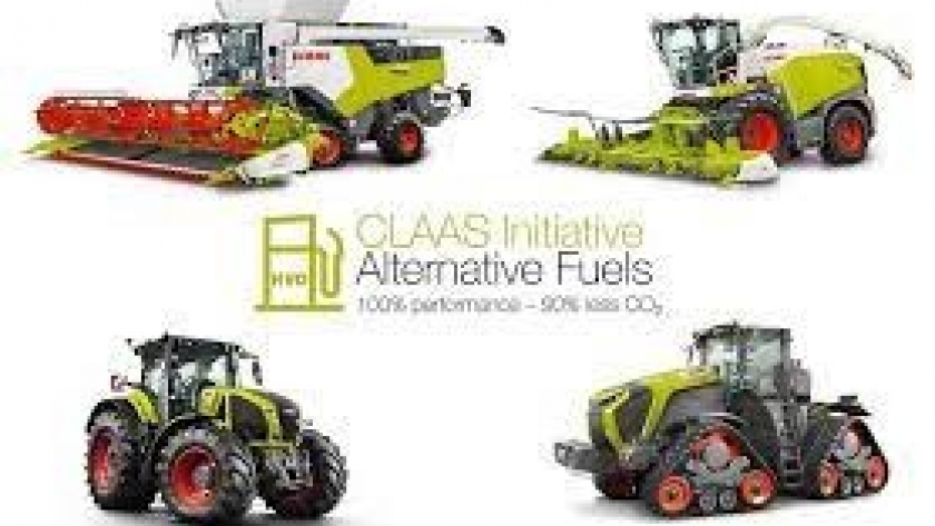 A partir de Octubre , todas las máquinas agrícolas CLASS saldrán de fábrica con sus tanques cargados con Biocombustible