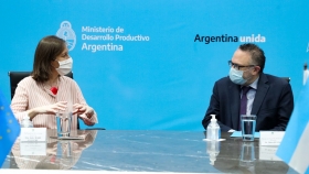 Kulfas acordó con la UE promover el desarrollo de emprendimientos de triple impacto en Argentina