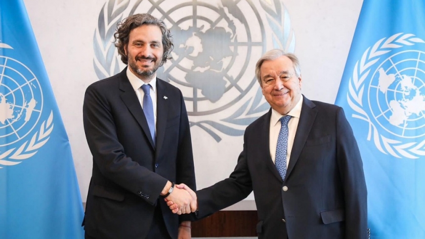 Cafiero: “Le pedimos a Naciones Unidas que nos ayuden en la liberación de los rehenes argentinos”