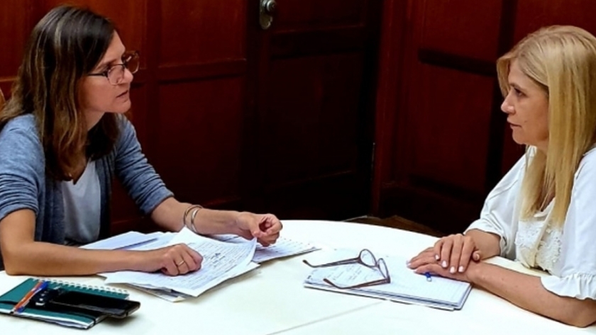 Raverta y Magario analizaron la situación social